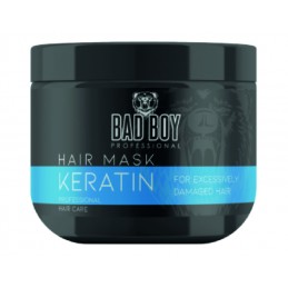 Bad boy HAIR MASK KERATIN 500ML BLUE